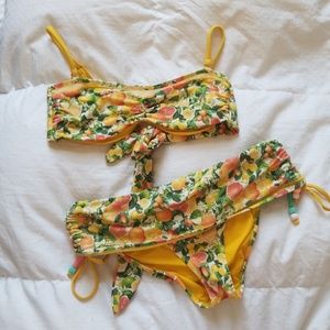 Stella Mccartney Citrus Underwire Bikini Top